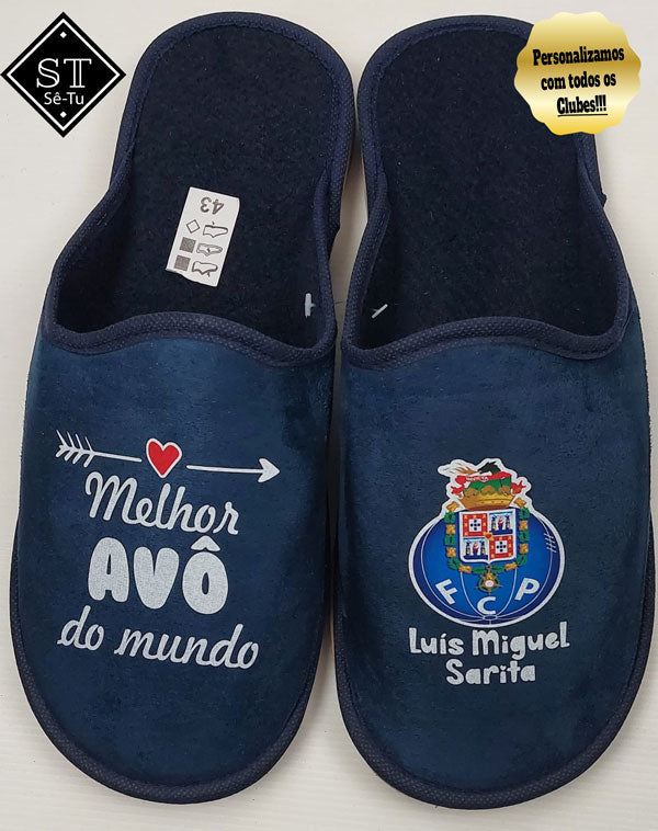 Chinelos Melhor Avô do Mundo (Clube)